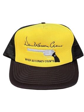 Vintage Smith & Wesson When Accuracy Counts Trucker Hat